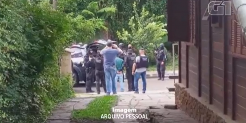 Suspeito de planejar fuga de chefe de facção de SP é preso em investigação de assalto em Criciúma
