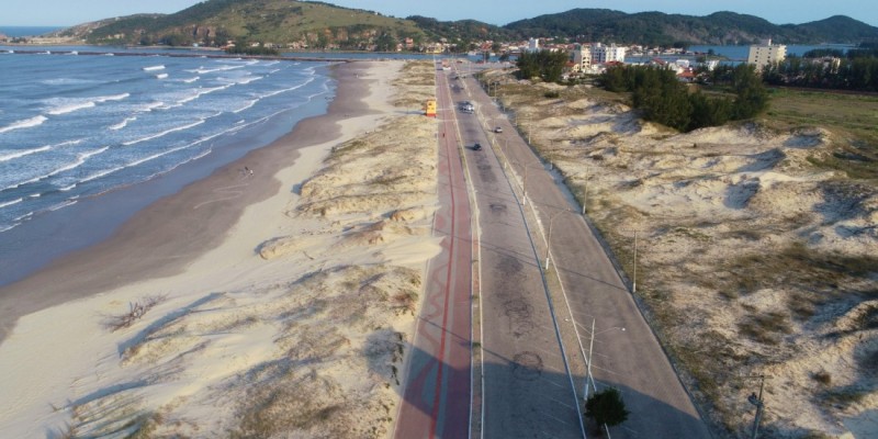 Prefeitura de Laguna anuncia licitação para asfaltamento da orla do Mar Grosso