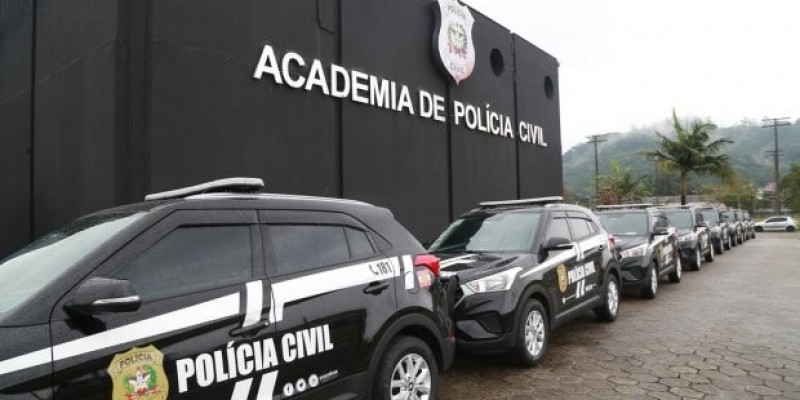 20 novas viaturas para a Polícia Civil de SC são entregues para cidades da Amurel