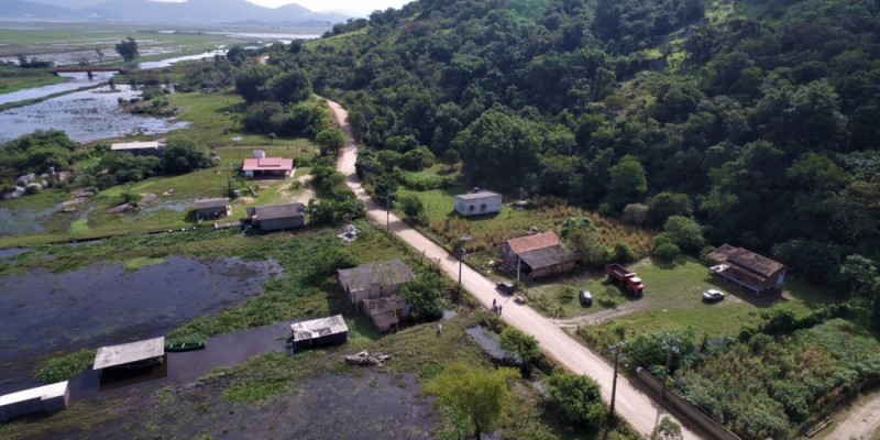 Obras de pavimentação da estrada de Congonhas serão retomadas em Tubarão