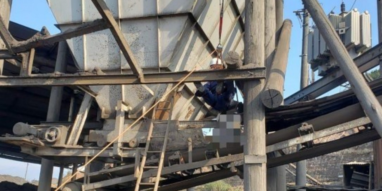 Trabalhador sofre queda de altura de 6 metros em Urussanga