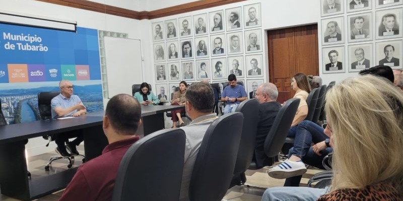 Tubarão: Prefeito apresenta novos gestores que vão integrar a Administração Municipal